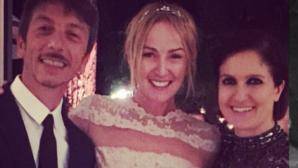 Valentino Couture dise&ntilde;&oacute; el vestido de novia de Frida Giannini, ex directora creativa de Gucci.