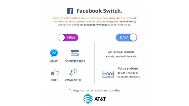 AT&T presenta Facebook Switch en México