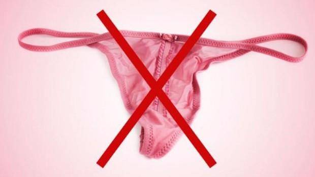 Únicamente un par de gotas de orina ácida en la tira de la tanga puede irritar la piel sensible y causar una erupción.