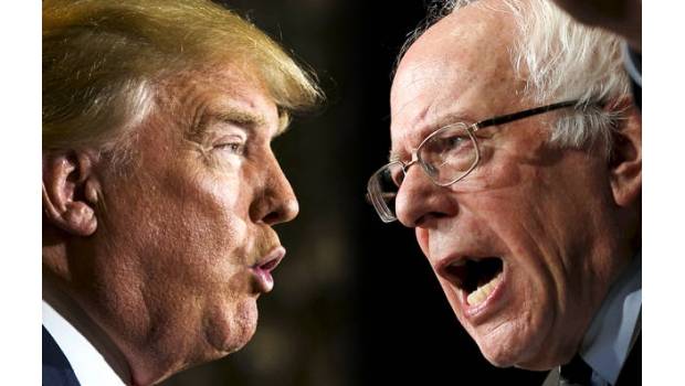 Sanders y Trump Sanders y Trump