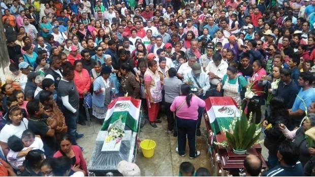 Funeral en Oaxaca para muertos en Nochixtlán