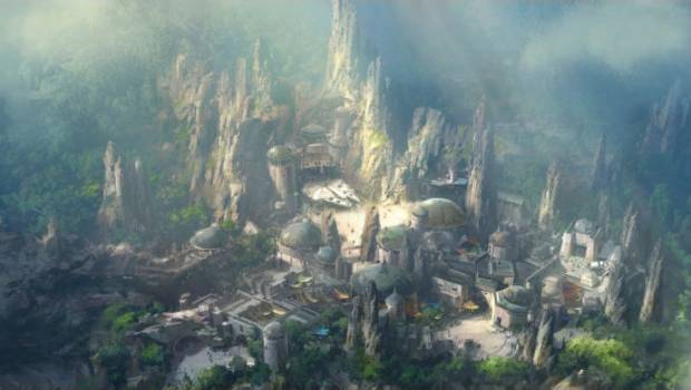Disney difunde nueva imagen de 'Star Wars Land'