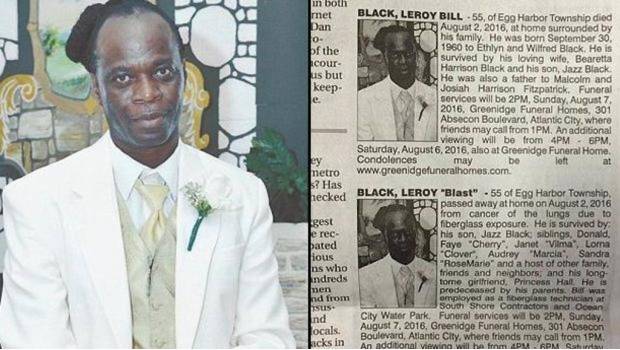 Obituario Leroy Black.