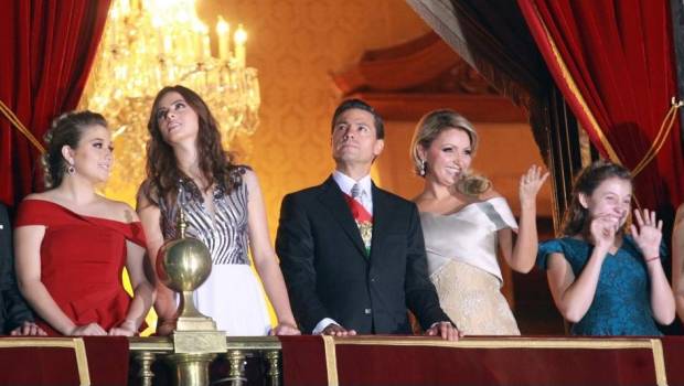 La familia presidencial. De viaje.