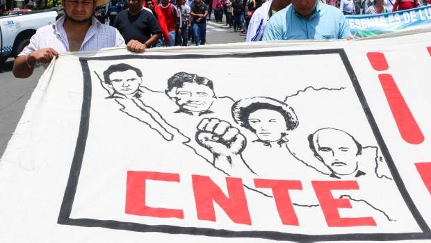 Movilización de CNTE. Pendientes con el Gobierno de Oaxaca.