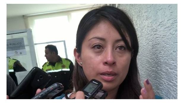 Iris Velázquez, reportera de Reforma