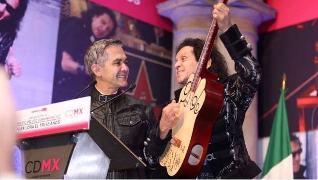 Foto: Alex Lora y Miguel Ángel Mancera