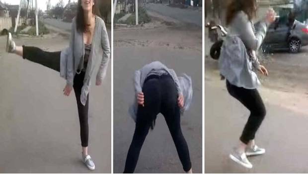 El 'twerking' de una chica provocó este terrible accidente