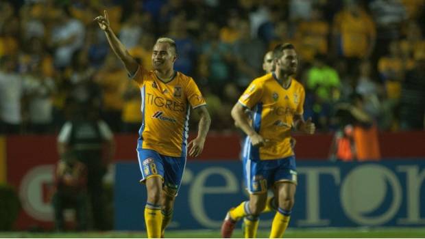 Lucas Zelarayán anotó el primer gol de los felinos 