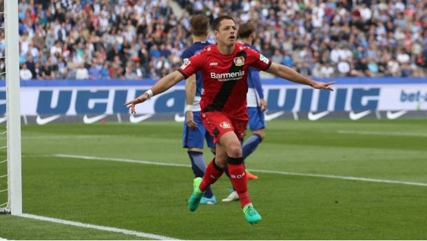 Chicharito anota con el Leverkusen luego de tres meses