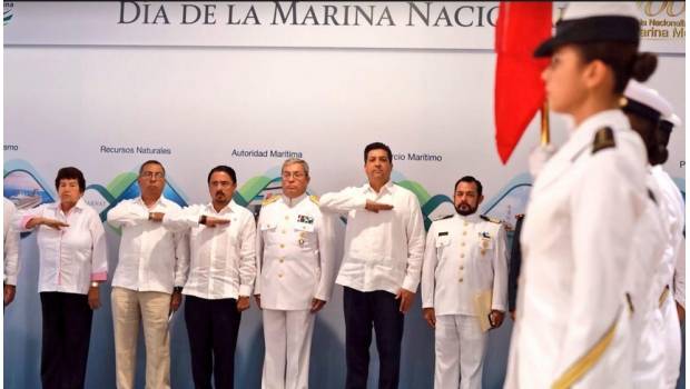 Refrenda Tamaulipas admiración y respeto en el Día de la Marina Refrenda Tamaulipas admiración y respeto en el Día de la Marina