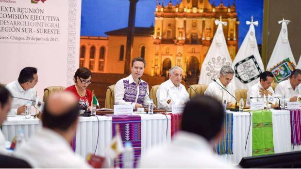 Inicia reunión de la Conago en Chiapas