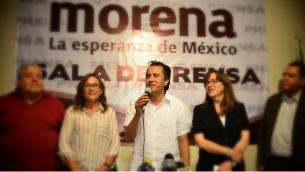 Javier Duarte ya esta en Reclusorio Norte