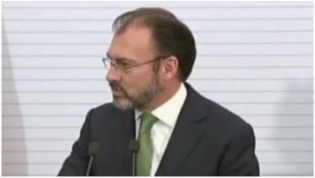 Hoy, la política exterior la representa Luis Videgaray.