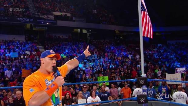 Cena ha sido 13 veces campeón de la WWE