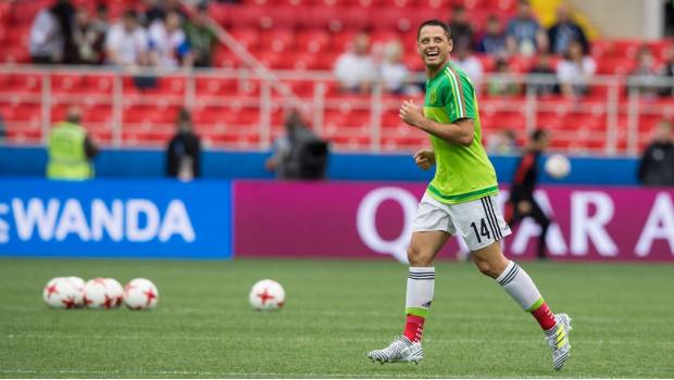 Javier Hernández es un jugador muy querido por la afición 