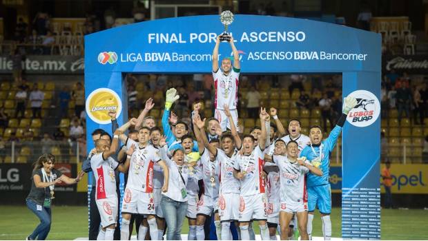 Los Lobos debutarán en la primera división del futbol mexicano 