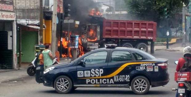 Militarizan delegación capitalina en México por operativo antidrogas