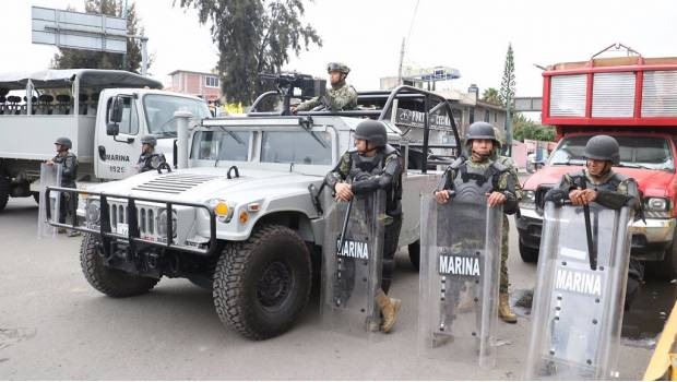 Operativo en Tláhuac