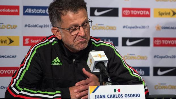 Osorio en conferencia de prensa.