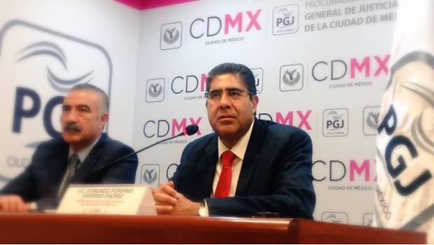 Edmundo Garrido, procurador de justicia de la CDMX