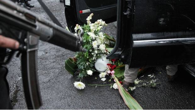 Funeral de Felipe de Jesús N, 'El Ojos'