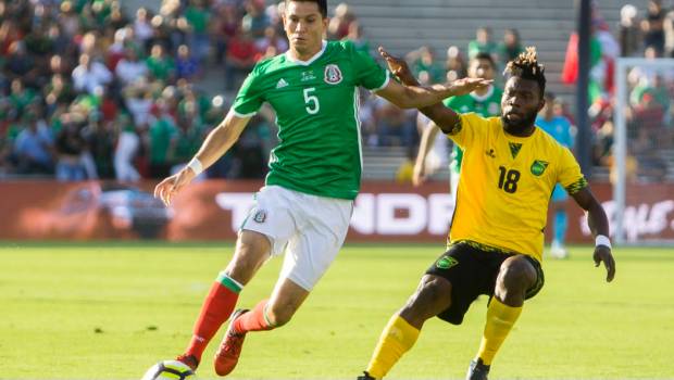 Selección Mexicana ante Jamaica en Copa de Oro.