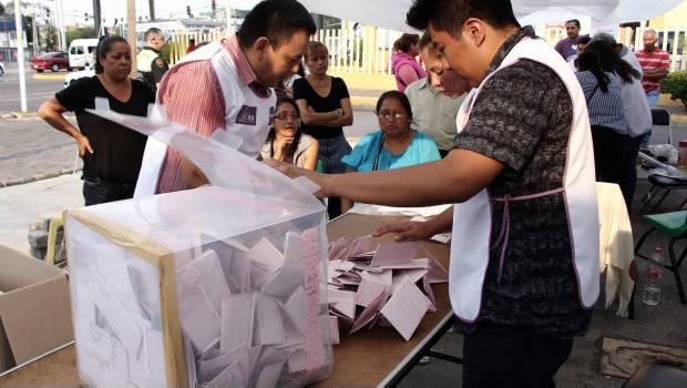 Casilla en el Estado de México. Poca probabilidad de recuento de votos.