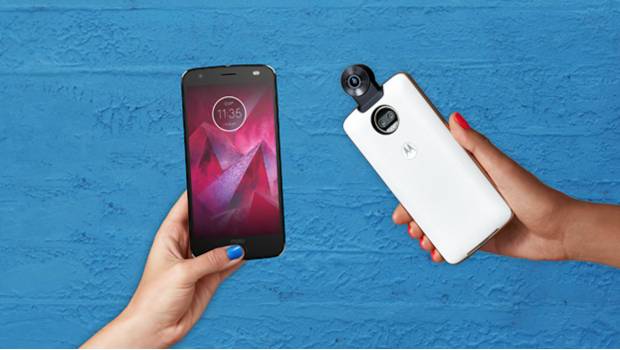 Moto Z2 Force y el nuevo 360 Cámara Moto Mod.