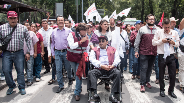 La candidata de Morena al gobierno mexiquense pidi&oacute; al presidente respetar el voto de los mexiquenses y asegur&oacute; que fraude de Del Mazo se orquest&oacute; desde Los Pinos.