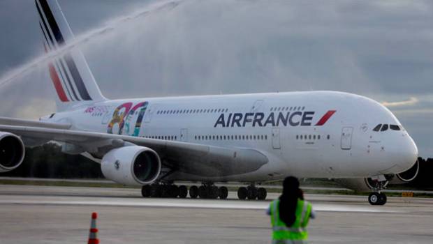 Avión de Air France. Suspensión en Venezuela.