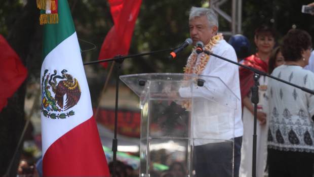 Andrés Manuel López Obrador. Reunión con Michelle Bachelet.