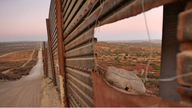 Muro fronterizo entre México y Estados Unidos