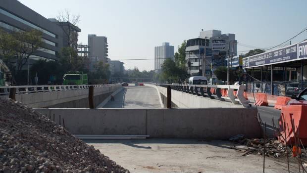 Túnel de Mixcoac. Fecha de término.