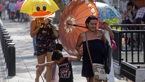 Altas temperaturas en varios estado del país.