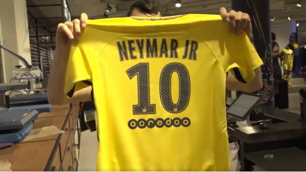 Este será el nuevo dorsal de Neymar 