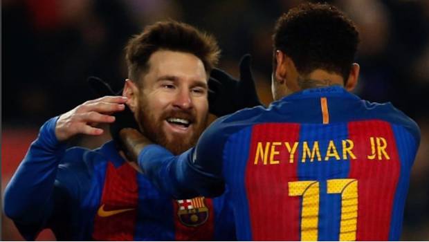 Neymar dedicó unas palabras a Lionel Messi 