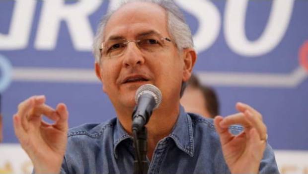 Antonio Ledezma. Prisión domiciliaria.