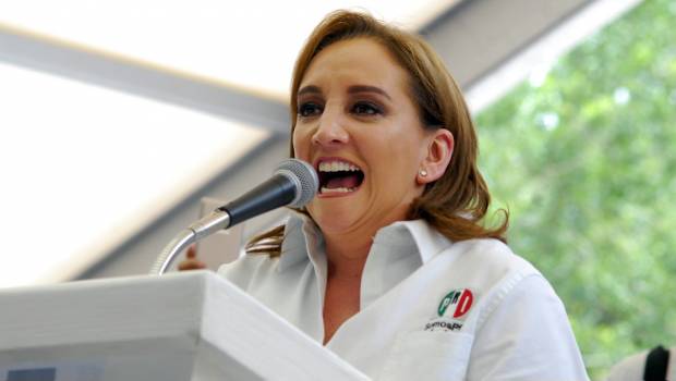 Claudia Ruiz Massieu. Elección de candidato del PRI.