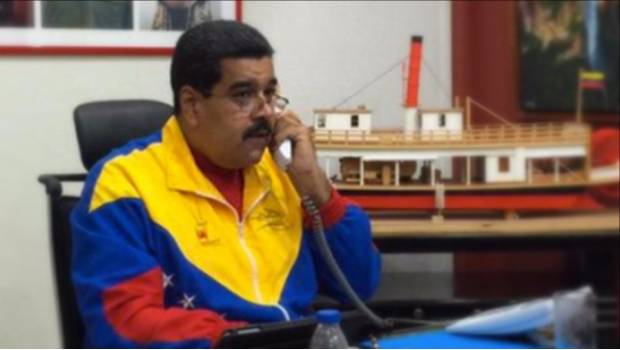 Nicolás Maduro, presidente de Venezuela