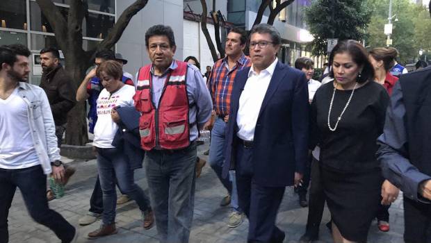 Ricardo Monreal en apertura a circulación de calles de la Zona Rosa.