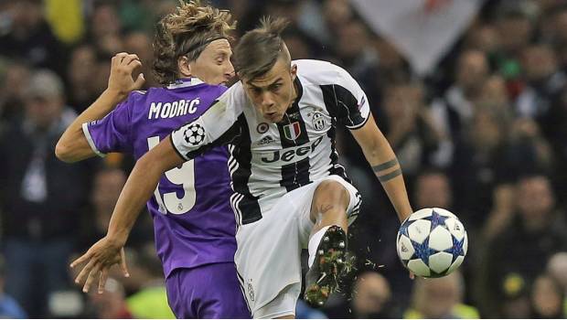 Dybala en la Final de la UCL.