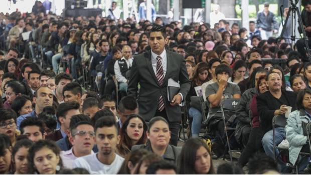 Feria del empleo en la CDMX