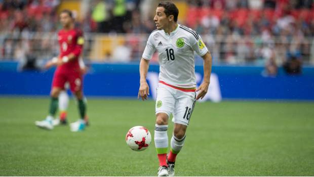 Andrés Guardado con el Tricolor.