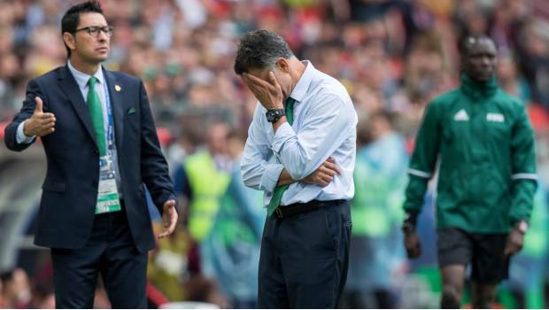 Osorio tras perder con Portugal.