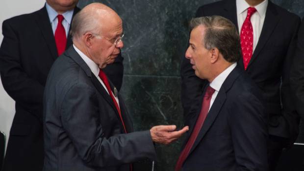 José Narro y José Antonio Meade. En la carrera por la candidatura.