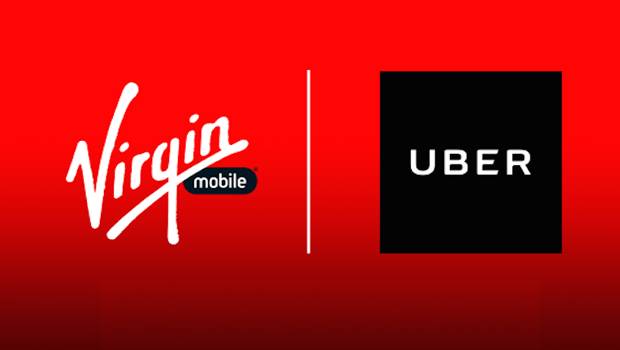 Virgin Mobile y Uber.