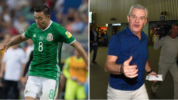 Marco Fabián y Javier Aguirre, ambos saben lo que es ser seleccionados.