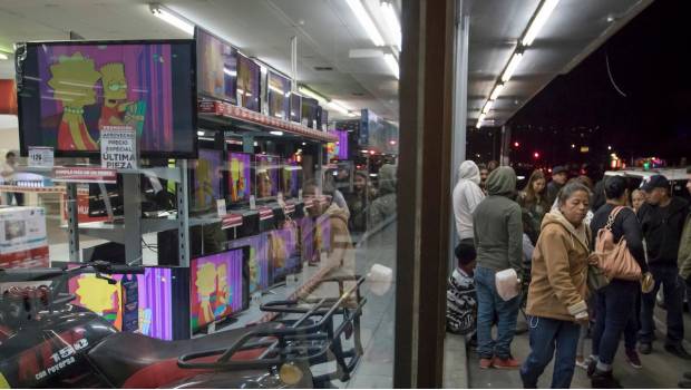 Tienda de electrodomésticos en la ciudad de Tijuana, Baja California.