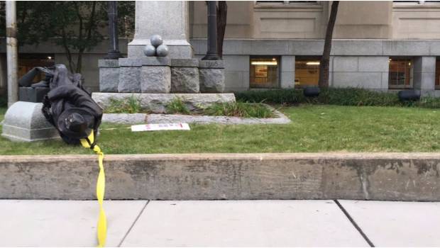 Estatua confederada en Durham, Carolina del Norte